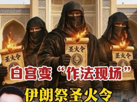 伊朗祭出圣火令:全球追杀特朗普、内塔尼亚胡,不死不休!