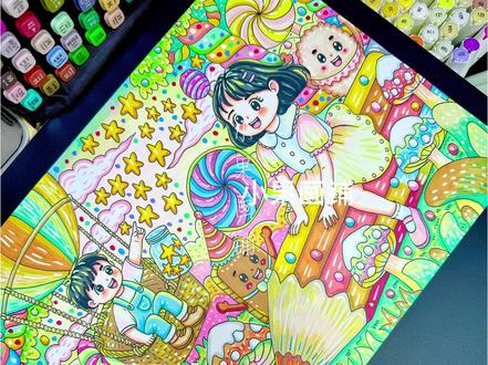 儿童节主题画🈶线稿🉑打印
#儿童主题画 #六一儿童节 #六一主题画#儿童节手抄报 #主题画
