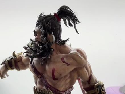 #软陶 张飞制作完成#手工 #粘土#面塑#张飞 #国风手办