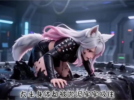 兽耳娘被泥潭困住了 #二次元 #动漫杂谈 #动漫名场面