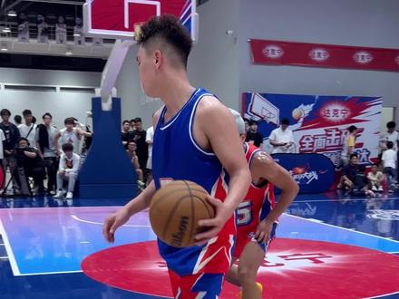 “【凯里欧龙姜春琳vs陈畅】百分最后一节完整版” #全面击破巅峰必达 #巅峰必达百分大战 #篮球单挑 #抖音百分大战