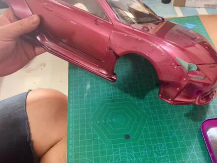 来点干货,双击关注我吧。谢谢#模型制作 #rc遥控车 #好物推荐🔥 #自制雷克萨斯宽体Rcf漂移车壳