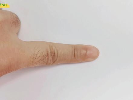 看看用手指怎么画金龙鱼,方法很简单哦