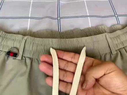 裤腰上的两根绳子原来是这样系的,太聪明了 #生活小妙招