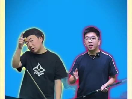 火山哥VS王孟南二番战,依旧35比27拿下靓仔!#台球