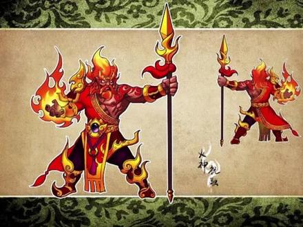 #山海经 #神话故事 #民间故事 祝融,号赤帝,中国古代神话中的火神@DOU+小助手