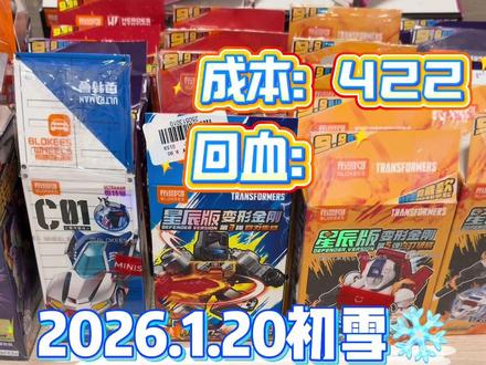2026初雪打野隐藏#布鲁可#隐藏攻略#变形金刚星辰版#奥特曼群星版