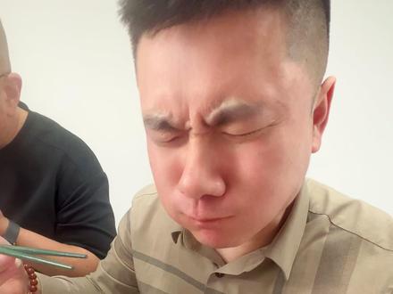 当东北人第一次吃河南荆芥 #河南 #东北人 #荆芥 #美食