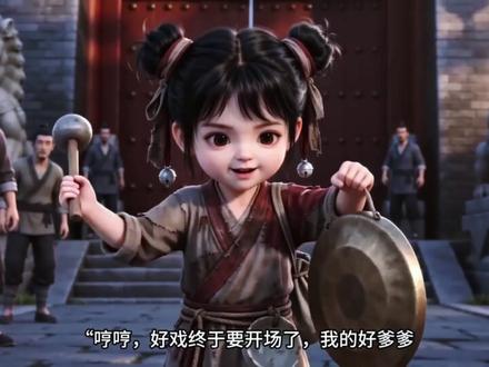 谁能想到三岁郡主竟是魔胎降世啊《铁锅炖渣爹》1-3集#国产动画 #国漫加油 #萌宝