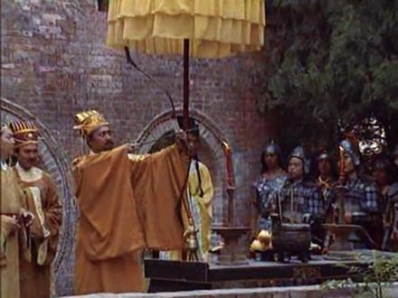 赵匡胤射箭定陵墓,而后与张美玉见最后一面