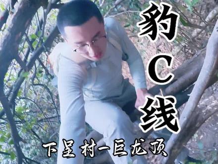 挑战衢州天花板难度徒步登山环线-豹C线!下呈村—巨龙顶段#徒步登山 #衢州豹C线 #天脊龙门