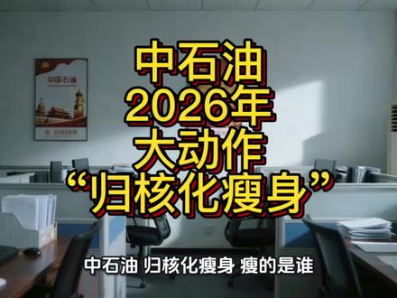 中石油“归核化瘦身”#石油石化#三桶油#能源#招投标