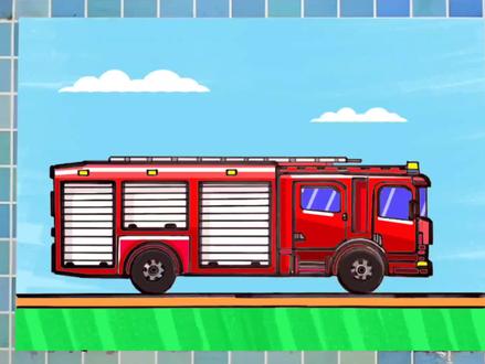 儿童消防车简笔画教程,简单画消防车#儿童画教程 #简笔画消防车 #简笔画 #汽车简笔画 #儿童学画画 #教你学画画 #儿童简笔画 #手绘教程 #消防车简笔画