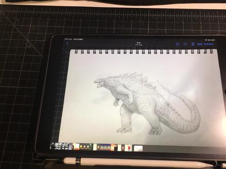 哥斯拉出世,教你做一只迷你哥斯拉 #哥斯拉 #粘土