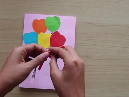 制作生日贺卡,比买的还好看#手工diy #diy教程 #折纸
