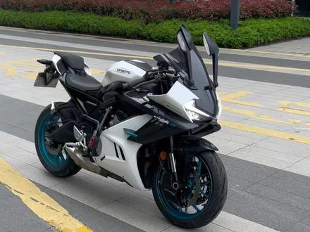 准25年春风675sr 个人一手跑了3k里程 升级风挡 斯丹克斯护杠 手机支架等等#春风675sr #春风动力 #春风