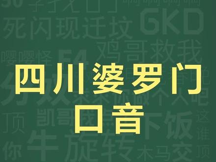 十万个梗库之:四川婆罗门口音 #方言 #四川 #抽象 #口音
