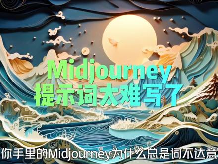 midjourney关键词如何写,这个工具用起来有点方便。高效产出无压力。#midjourney #ai绘画 #设计分享 #干货分享 #水煮鲁班