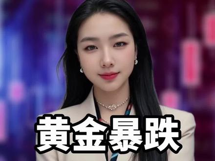 黄金暴跌,机会还是风险? #黄金 #投资#干货分享