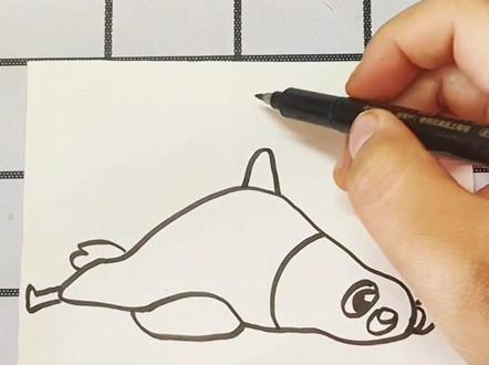 我和妈妈比赛谁画的鸽子好看#亲子简笔画 #疯狂的鸽子 #游戏 #创作者中心 #创作灵感