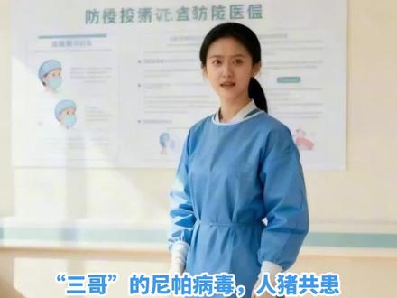 感染尼帕病毒的标志性特征#尼帕病毒#人畜共患#蜘蛛酶#卢老师兽医工作室#防非控蓝