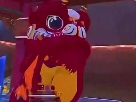 当游戏照进现实! #非遗 #舞狮 #转场 #和平精英