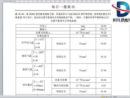 【20190239】【架空线路风偏角计算】