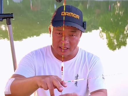 行程浮和底钓浮漂有什么不同?#达摩浮漂 #达摩 #达摩浮标 #钓鱼 #浮漂