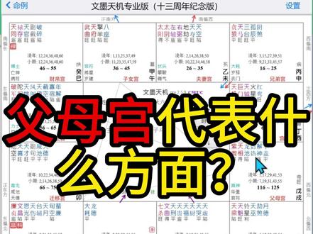 父母宫代表什么? #国学智慧分享 #传统文化知识讲解 #让老祖宗留下的东西继续发挥作用 #命运跟我开了个玩笑 #考公考研考编 @DOU+上热门 @DOU+小助手