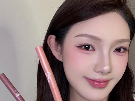 这个眼线胶笔简直就是手残党的救星! #晒晒我的春夏宝藏#跟着姜乘澜化出宝藏妆 #姜乘澜手把手教你化韩妆 #桃又野 #姜乘澜的终极拉长眼型教学