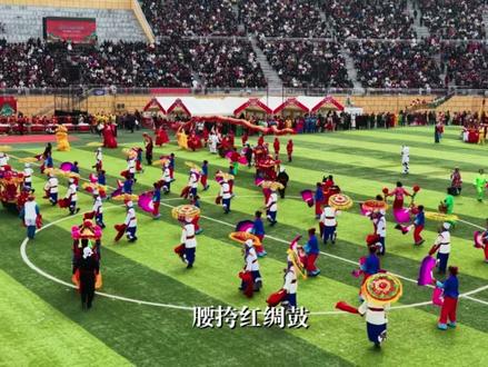 昨天发的视频有错误,重新发一下2026年宁夏社火展演,大家多点赞啊。#舞狮 #宁夏社火 #昨天发的视频