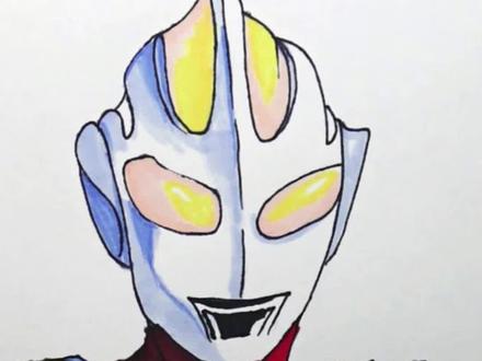 老爸画的盖亚奥特曼VS我画的,你们喜欢谁画的? #奥特曼 #画画 #手绘 #盖亚奥特曼 @DOU+小助手