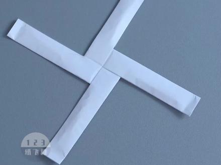 教你用纸做一款超简单的回旋镖 #折纸 #手工 #自制玩具 #回旋镖