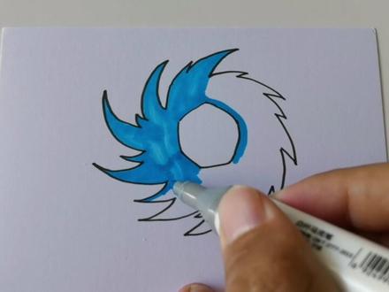 欧布八分光轮#简笔画 #八分光轮 #奥特曼