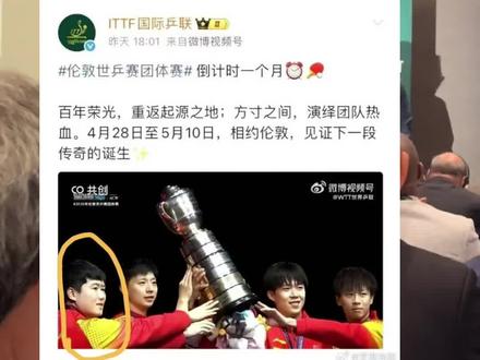 梁宏博澄清遮挡樊振东问题 #樊振东 #国际乒联 #梁宏博
