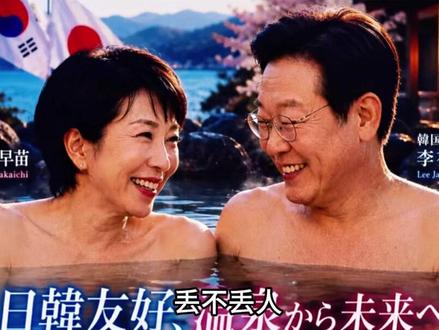 高市早苗邀请李在明泡温泉?! #军事科普 #军事科技