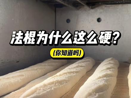 法棍为什么这么硬,你知道吗? #美食 #科普