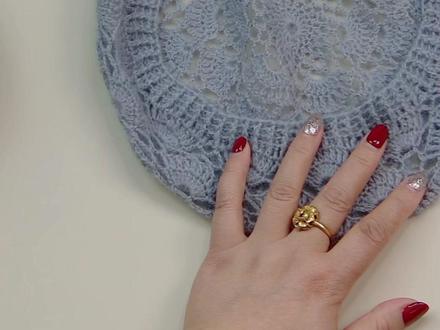 扇子帽子教程1#钩织教程