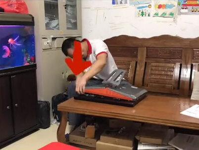 联想B 5 0 0一体机开机不通电故障👈拆机维修视频教程分享👇(上集)#一体机维修 @抖音热点