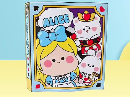 超大本手工免裁剪爱丽丝梦游仙境自制安静书 #爱丽丝梦游仙境安静书 #爱丽丝梦游仙境 #爱丽丝安静书 #磁力安静书4-6岁年龄段 #自制安静书