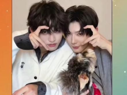 (下载不了的可以私聊问我要视频)祝云旗和普普星途璀璨如银河,一路繁花相送不停歇!#云旗 #郝熠然