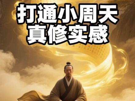 打通任督二脉,小周天的真修实感