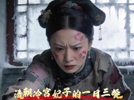 清朝冷宫妃子的一日三餐#AI创作浪潮计划 #美食 #清朝 #历史 #历史故事