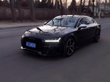 弹射的一瞬间会让你大脑空白#奥迪a7