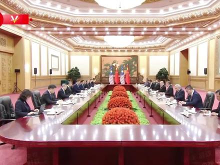 习近平同马来西亚最高元首会谈:我愿同你一道 推动中马命运共同体建设不断迈上新台阶