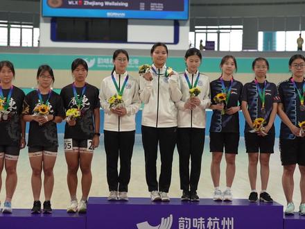 “韵味杭州”2023年中国轮滑精英赛女子速度轮滑3000米接力赛决赛第一组比赛 #韵味杭州 #中国轮滑精英赛 #亚运会选拔赛