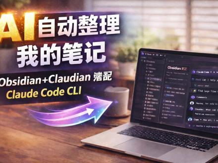 一个界面搞定AI+笔记,这才是正确用法 我做了一个 AI 笔记助手👇
##✔ 不用切换界面
✔ 直接在 Obsidian 里和 AI 对话
✔ 自动帮我整理笔记
用的是:
Obsidian + Claudian + Claude Code
这期把完整搭建 + 踩坑都讲清楚了
#obsdian #claude #ai