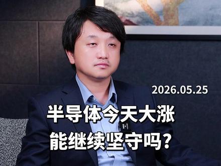 半导体大涨,能继续坚守吗?#半导体 #股民 #股市