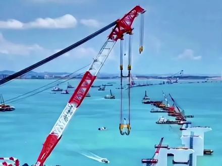 通往台湾的跨海大桥,即将建设完工,这座大桥意义非凡,以后开着车去台湾,不再是梦想。#台湾 #金门 #跨海大桥 #阿远旅行