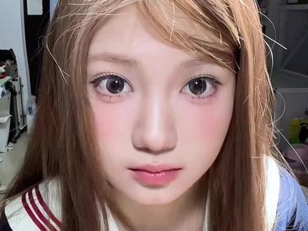 《水手服穿着萌感教程》#萌妹 #变装 #反差 #jk穿搭